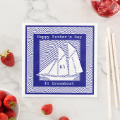 ハッピーファーザーズデイ・スクーナー船で海軍の波に (インサイチュ)