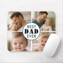 ハッピーファーザーズデー写真 | カスタムDad Ever マウスパッド