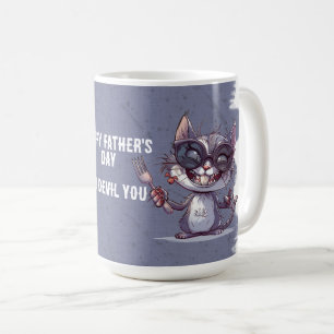 ハッピーファーザーズデー あなたは悪魔だ コーヒーマグカップ