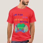 ハッピーファーザーズデー Tシャツ (正面)