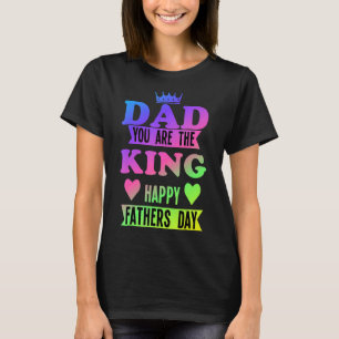 ハッピーファーザーズパパお前が王 Tシャツ