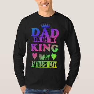 ハッピーファーザーズパパお前が王 Tシャツ