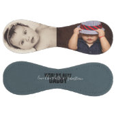 ハッピーファーザーズパーソナライズされたデイ最高のワーズダディ ソフトボール (パネル)