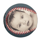 ハッピーファーザーズパーソナライズされたデイ最高のワーズダディ 野球ボール (正面左)