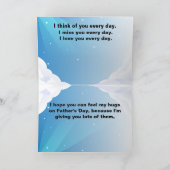 ハッピーファーザーズ天国で…ハグ シーズンカード (内部)