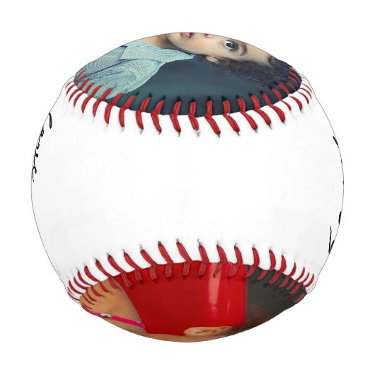 ハッピーファーザーズ最高のデーパパエバパーソナライズされたー 野球ボール (裏面)