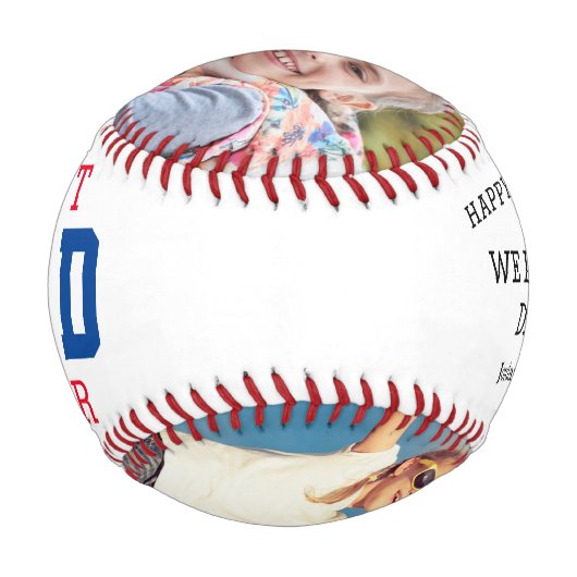 ハッピーファーザーズ最高のデーパパEVER 2枚の写真 野球ボール (正面)