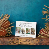 ハッピーファーザーズ最高のデーパパEver 4 Photo Collage フォトプラーク (側面)