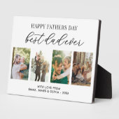 ハッピーファーザーズ最高のデーパパEver 4 Photo Collage フォトプラーク (側面)