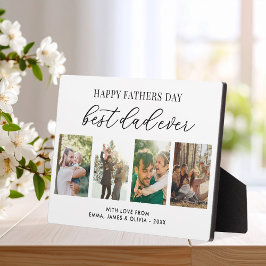 ハッピーファーザーズ最高のデーパパEver 4 Photo Collage フォトプラーク