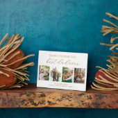 ハッピーファーザーズ最高のデーパパEver 4 Photo Collage フォトプラーク (側面)