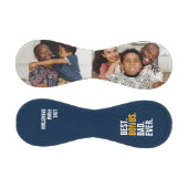 ハッピーファーザーズ最高のデーボーナスパパパーソナライズされたEver 野球ボール (パネル)