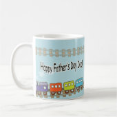 ハッピーファーザーズ・デイトレイン コーヒーマグカップ (左)