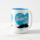 ハッピーファーザーズ・デイムスタッシュ ツートーンマグカップ (正面右)