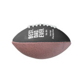 ハッピーファーザーズ・デイ写真と文字最高のパパ アメリカンフットボール (回転90)