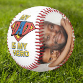 ハッピーファーザーズ・デイ私のパパは私のヒーロー 野球ボール