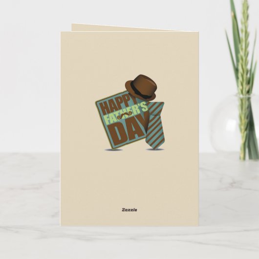 ハッピーファーザーズ・デイ カード (裏面)