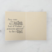 ハッピーファーザーズ・デイ カード (内部)