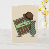 ハッピーファーザーズ・デイ カード (黄色い花)