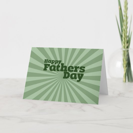 ハッピーファーザーズ・デイ カード (正面)