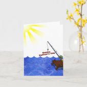 ハッピーファーザーズ・デイ カード (黄色い花)