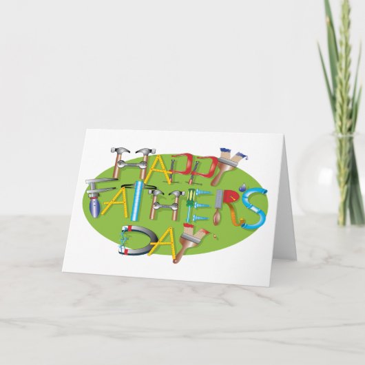 ハッピーファーザーズ・デイ カード (正面)