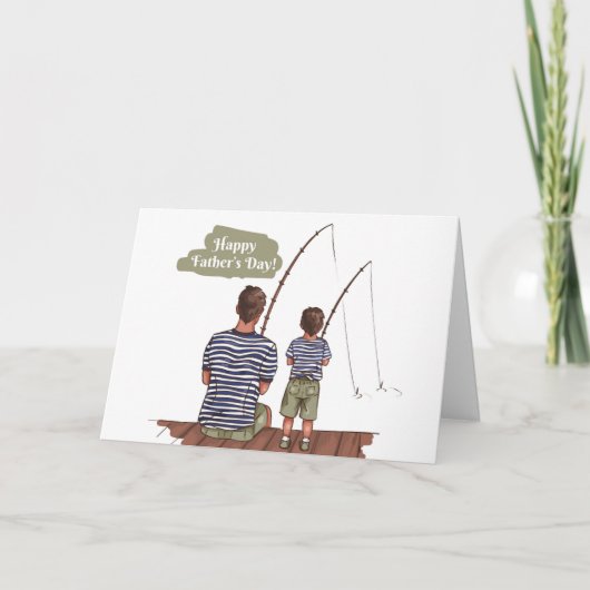 ハッピーファーザーズ・デイ・カード カード (正面)