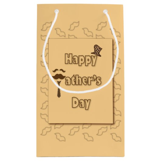 ハッピーファーザーズ・デイ スモールペーパーバッグ (裏面)
