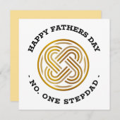 ハッピーファーザーズ・デイ・ナンバーワン・ステプダッド シーズンカード (正面/裏面)