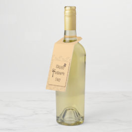 ハッピーファーザーズ・デイ ボトルネックタグ