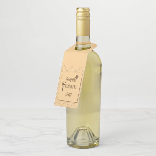 ハッピーファーザーズ・デイ ボトルネックタグ (アングル)