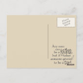 ハッピーファーザーズ・デイ ポストカード (裏面)