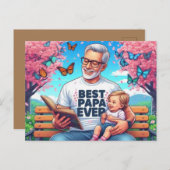 ハッピーファーザーズ・デイ ポストカード (正面/裏面)