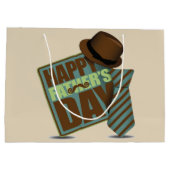 ハッピーファーザーズ・デイ ラージペーパーバッグ (裏面)