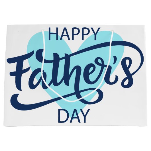 ハッピーファーザーズ・デイ ラージペーパーバッグ (正面)