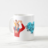 ハッピーファーザーズ・デイ |父と息子のコーヒーマグ コーヒーマグカップ (正面左)