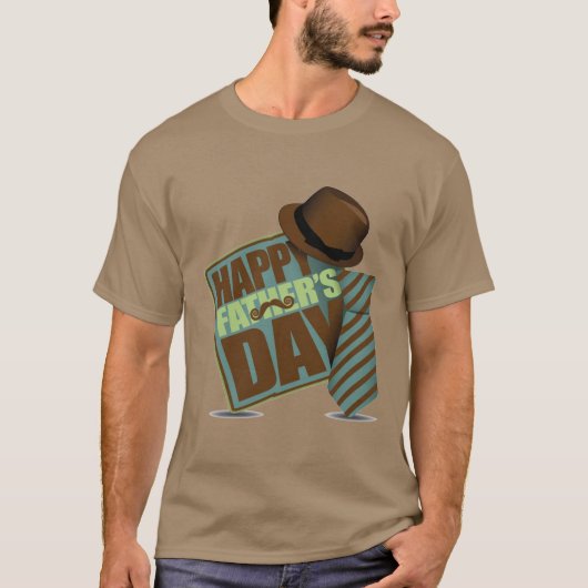 ハッピーファーザーズ・デイ Tシャツ (正面)