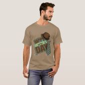 ハッピーファーザーズ・デイ Tシャツ (正面フル)