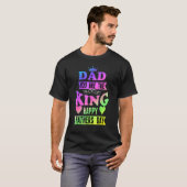 ハッピーファーザーズ・デイTeeパパお前は王 Tシャツ (正面フル)