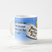 ハッピーファーザーズ・デー・トゥ・マイ・#1パパ コーヒーマグカップ (正面左)