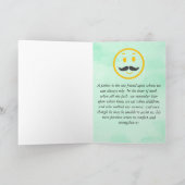 ハッピーファーザーズNo.1パパグリーティングカード カード (内部)