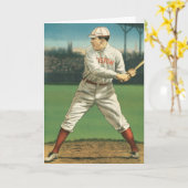 ハッピーファーザー・デイヴィンテージ野球スポーツカード カード (黄色い花)