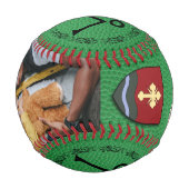 ハッピーファーザー・デイ・デザイナー・ベースボール 野球ボール (正面)