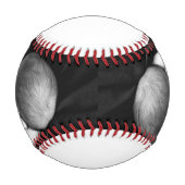 ハッピーファーザー・デイ・ベースボールと写真 野球ボール (裏面)