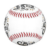 ハッピーファーザー・デイ・ベースボール 野球ボール (正面)