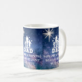 ハッピーファーザー・デイ・マグカップ。 コーヒーマグカップ (正面右)