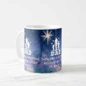 ハッピーファーザー・デイ・マグカップ。 コーヒーマグカップ (正面左)