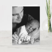 ハッピーファーストファースト・デイフォトパパ贈呈  カード (正面)