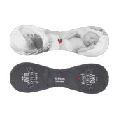 ハッピーファーストファーズデイはっきりしたタイポグラフィChalkboard 野球ボール (パネル)