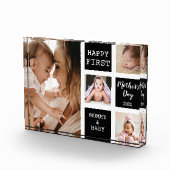 ハッピーファーストマザーズデーブラック4フォトコラージュ   フォトブロック (右)